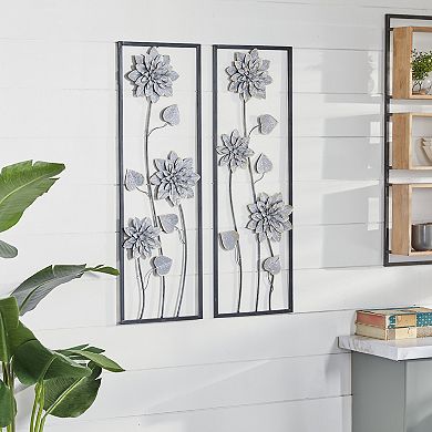 Stella & Eve Floral Contemporary Wall Decor 2-piece Set