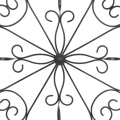 Stella & Eve White Scroll Farmhouse Wall Decor