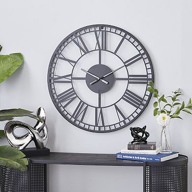 Stella & Eve Roman Numeral Contemporary Wall Clock