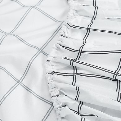 Serta Simply Clean Antimicrobial Reversible Comforter Set with Sheets