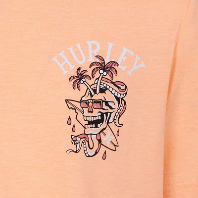 T-Shirt Hurley Skull Driftin Homme - 100% Coton Sérigraphie Douce