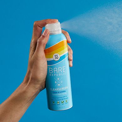 Bare Republic Clearscreen Sunscreen Body Spray - SPF 30