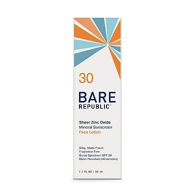 Bare Republic Mineral Face Sunscreen Lotion - SPF 30