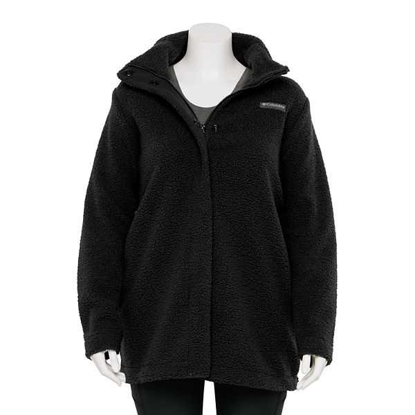 Plus Size Columbia Panorama Long Sherpa Fleece Jacket