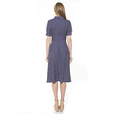 Women's ALEXIA ADMOR Emery Cap-Sleeve Fit & Flare Dress