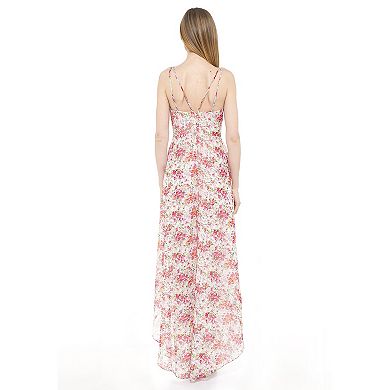 Women's ALEXIA ADMOR Bailey Sweetheart High-Low Maxi Dress