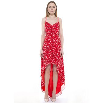 Women's ALEXIA ADMOR Bailey Sweetheart High-Low Maxi Dress