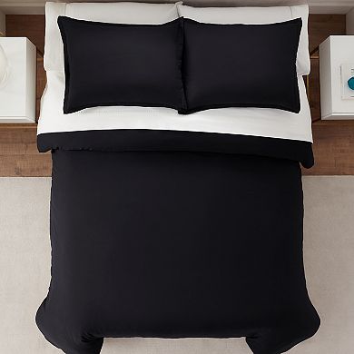 Serta® Simply Clean Antimicrobial Duvet Cover Set