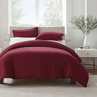 Serta® Simply Clean Antimicrobial Duvet Cover Set
