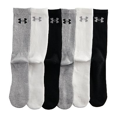 Men s Under Armour Charged Cotton 2.0 Crew Socks