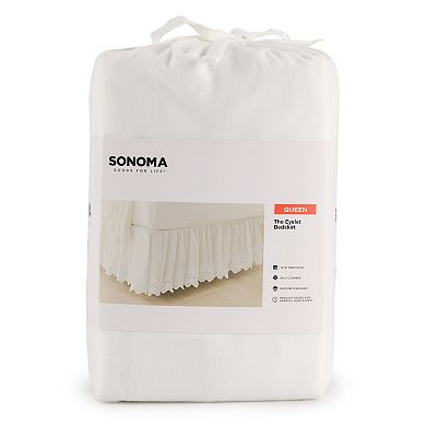 Sonoma Goods For Life® Eyelet Bedskirt
