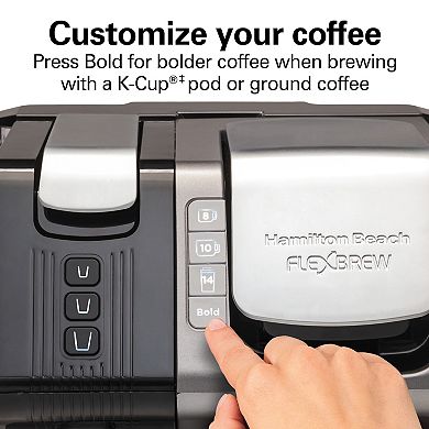 Hamilton Beach FlexBrew Universal Single-Serve Coffee & Espresso Maker