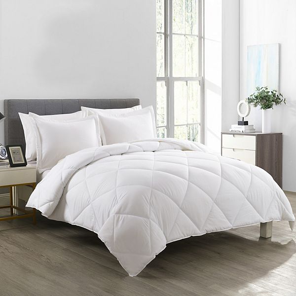 Lotus Home Diamond Stitch Comforter Set with Shams