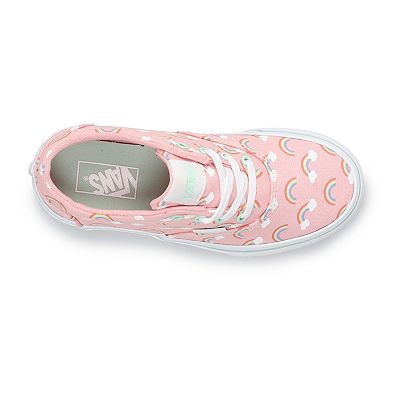 Vans Doheny shops Rainbow Powder Pink White Shoes US Missy Size 5