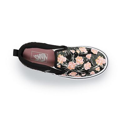 Vans Asher Girls Slip On Shoes