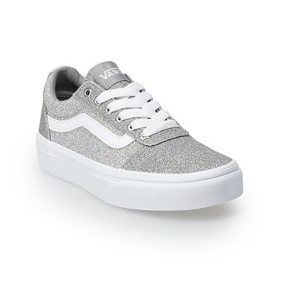 Vans Ward Girls Glitter Skate Shoes