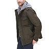 Men's Levi's® Washed Cotton Quilt-Lined Hooded Trucker Jacket
