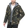 Men's Levi's® Washed Cotton Quilt-Lined Hooded Trucker Jacket