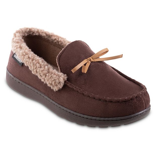 Isotoner mens best sale slippers kohls