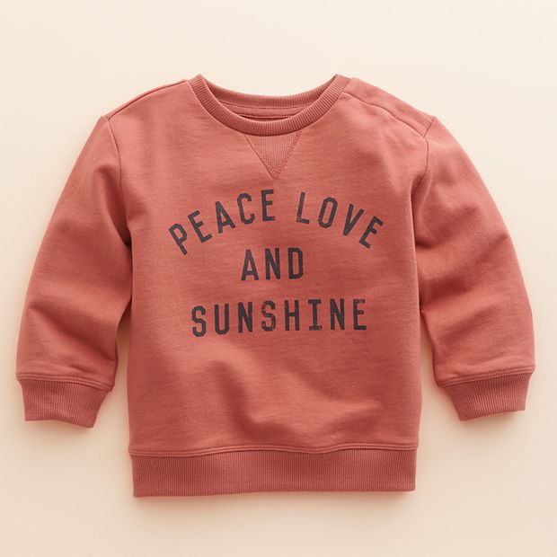 Kids 24 M Little Co. by Lauren Conrad Organic Tee Peace Love
