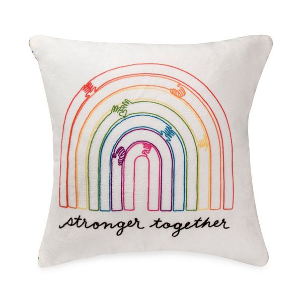 The Big One® Printed Plush Indoor Outdoor Oversized Throw Pillow