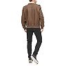 Men's Levi's® Faux-Leather Sherpa-Lined Aviator Bomber Jacket