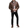 Men's Levi's® Faux-Leather Hooded Racer Jacket