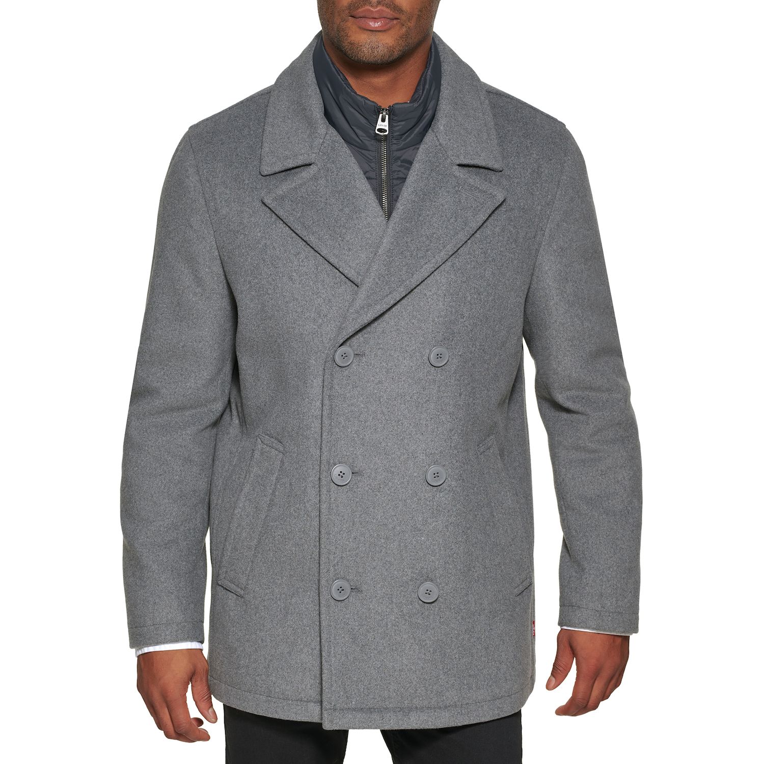 kohls mens peacoats