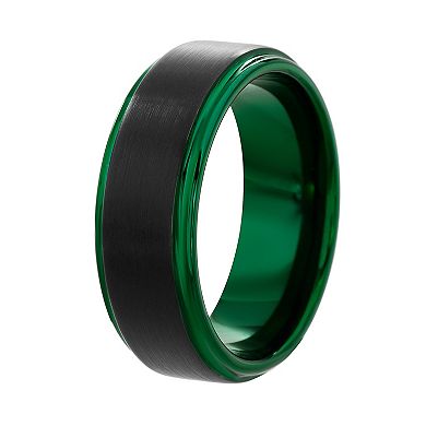 Men's Ion-Plated Tungsten Carbide Ring