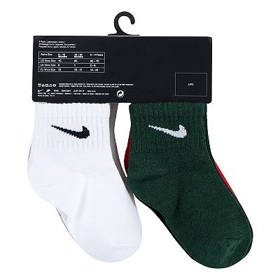 Baby & Toddler Nike 6-Pack Holiday Crew Socks