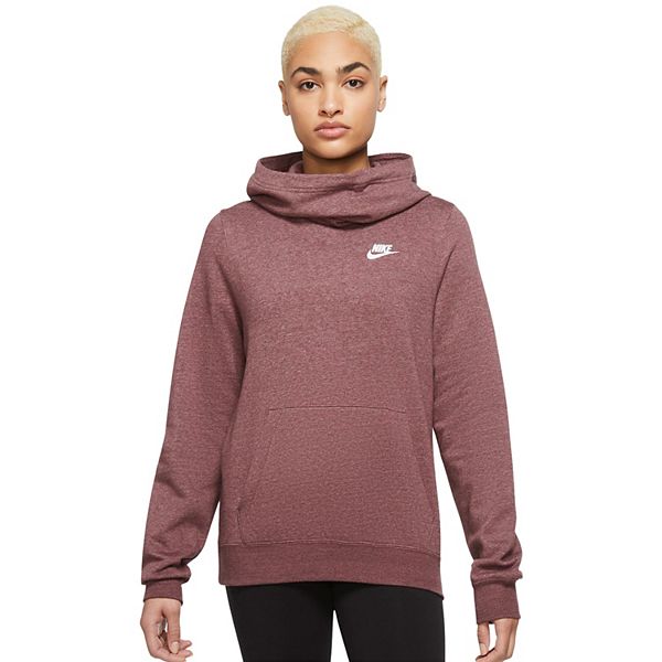 Plus size outlet nike cowlneck hoodie