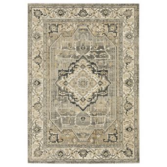 StyleHaven Franklin Vintage Center Medallion Area Rug