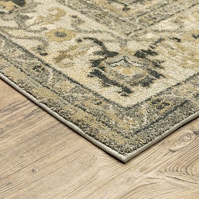 StyleHaven Franklin Vintage Center Medallion Area Rug