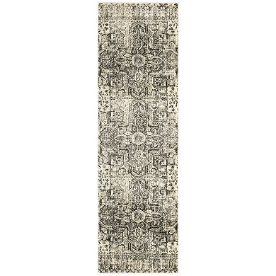 StyleHaven Franklin Faded Medallion Area Rug