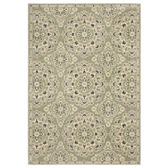 StyleHaven Franklin Floral Panel Area Rug