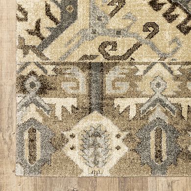 StyleHaven Franklin Tribal Inspired Medallion Area Rug