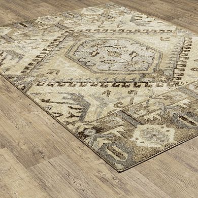 StyleHaven Franklin Tribal Inspired Medallion Area Rug