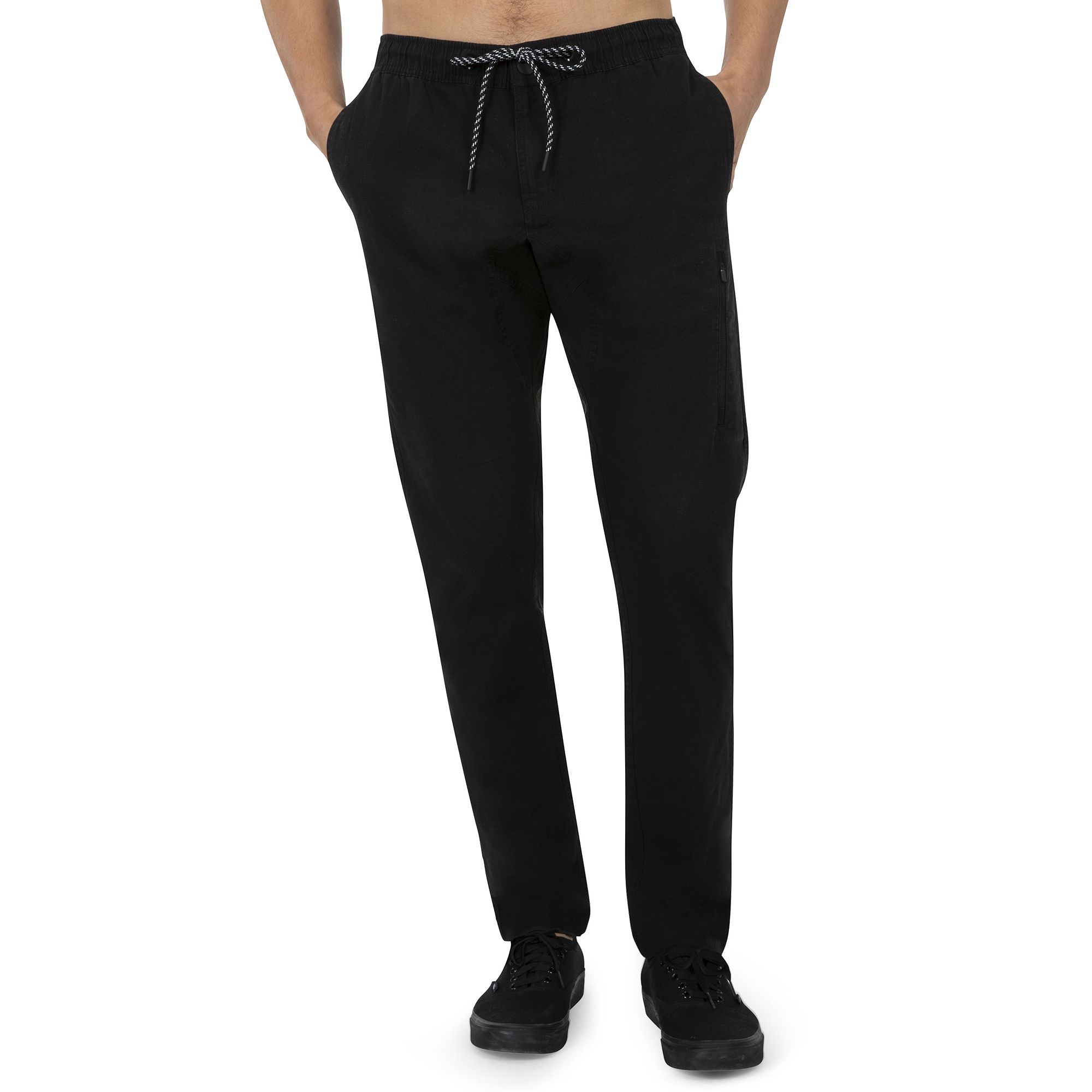 Mens Hurley Ripstop Jogger Pants, Size: Small, Black