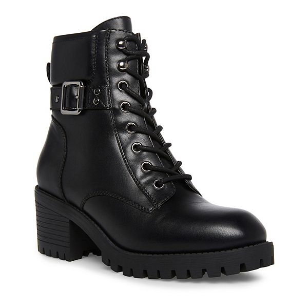 madden girl Holttt Women's Combat Boots