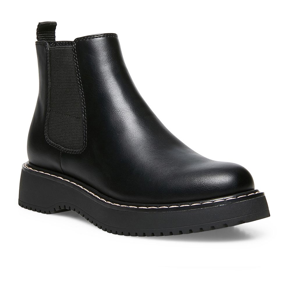 Girls black chelsea boots sales