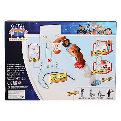 Space Jam: A New Legacy Super Shoot & Dunk LeBron James Playset