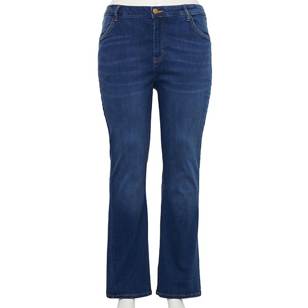 Plus Size Sonoma Goods For Life® Comfortable Favorite MidRise Bootcut