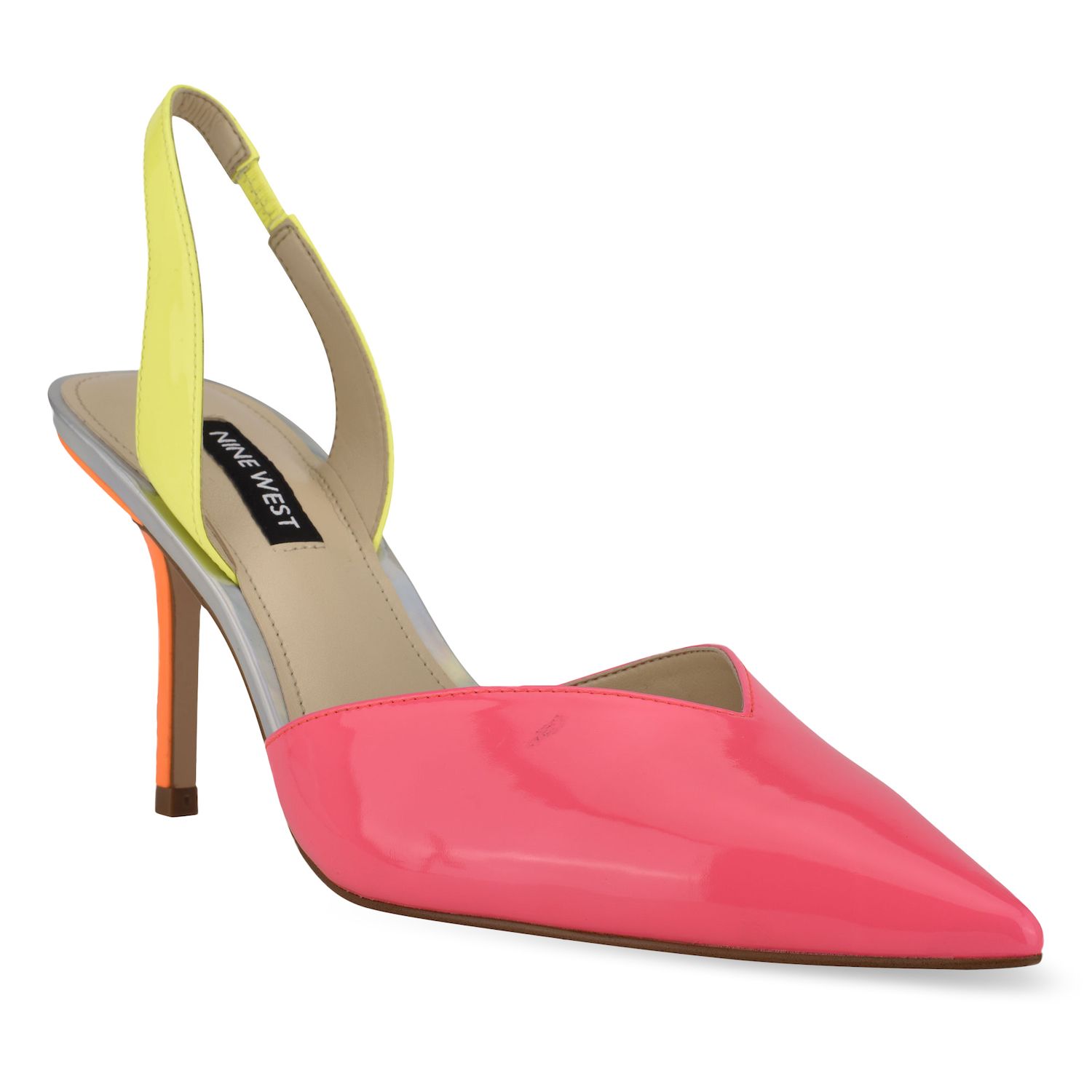 nine west slingback heels