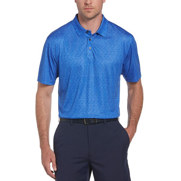 Men's Grand Slam Club Regular-Fit Patterned Golf Polo