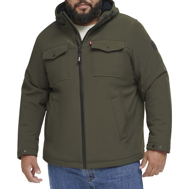 Levi's big and tall clearance sherpa jacket