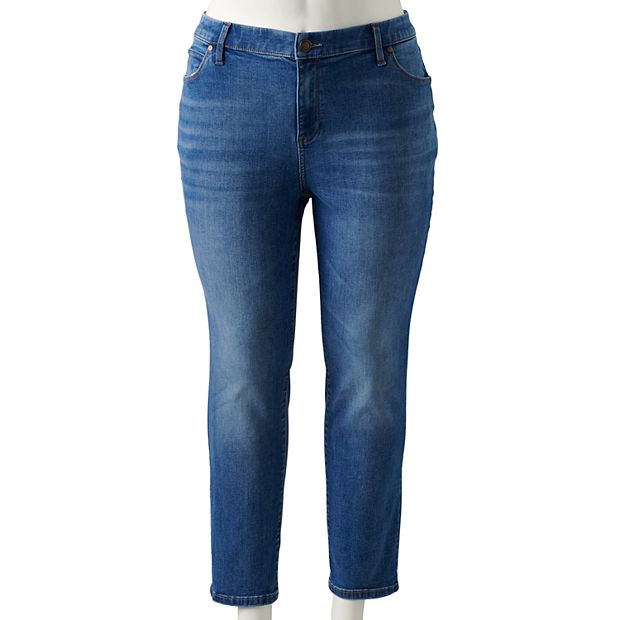 Simply Vera Vera Wang, Jeans, Simply Vera Womens Plus Verawang Skinny Mid  Rise Jeans 24 W