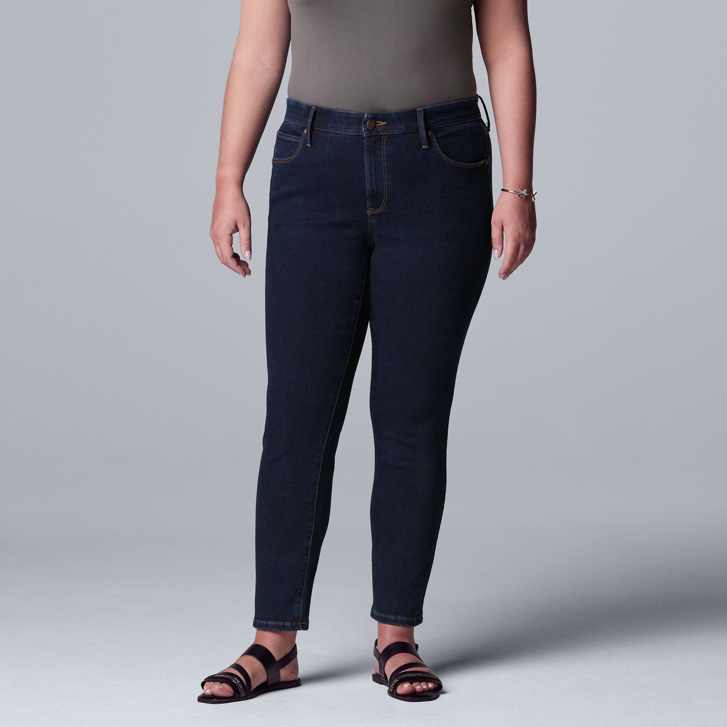 asda wonderfit skinny jeans indigo