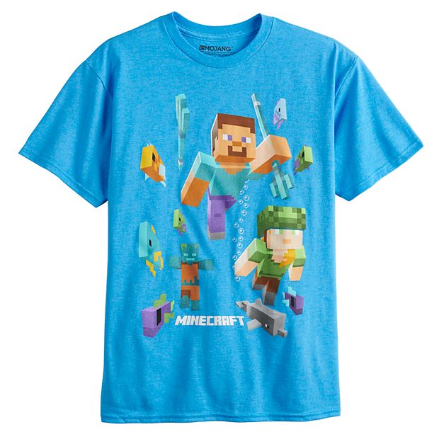 Minecraft store shirt boys