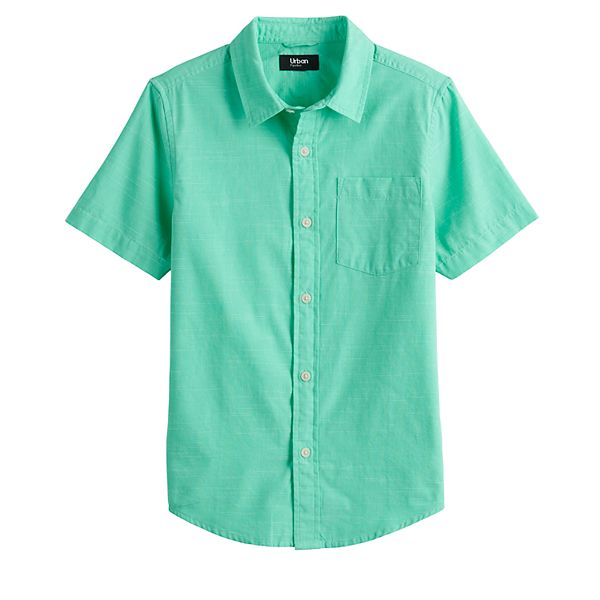 Boys 820 Urban Pipeline™ Woven FrontPocket ButtonDown