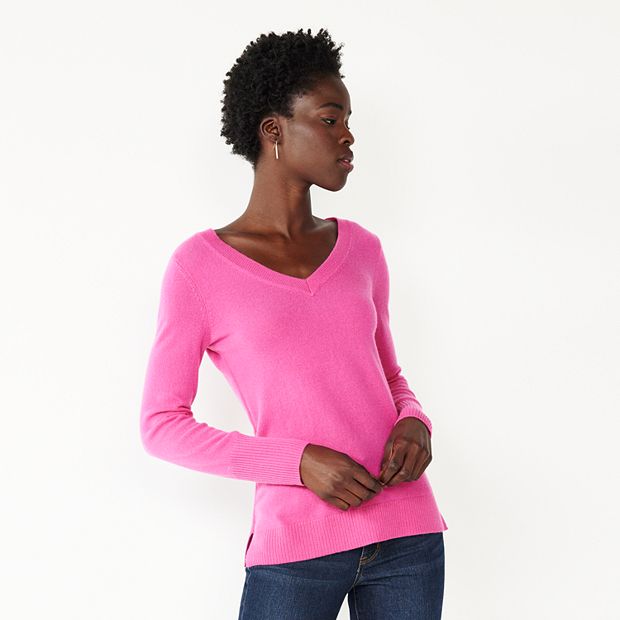 Kohls womens cashmere sweaters sale